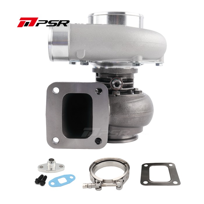 Turbo Pulsar PSR 6466E 900HP .96 AR T4 Inlet T51R MOD 3" V-Band Outlet Ball Bearing