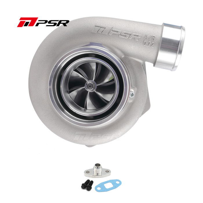 Pulsar PSR 6766E 935HP .86 T3 Turbocharger Divided Inlet 3" V-Band Outlet Ball Bearing
