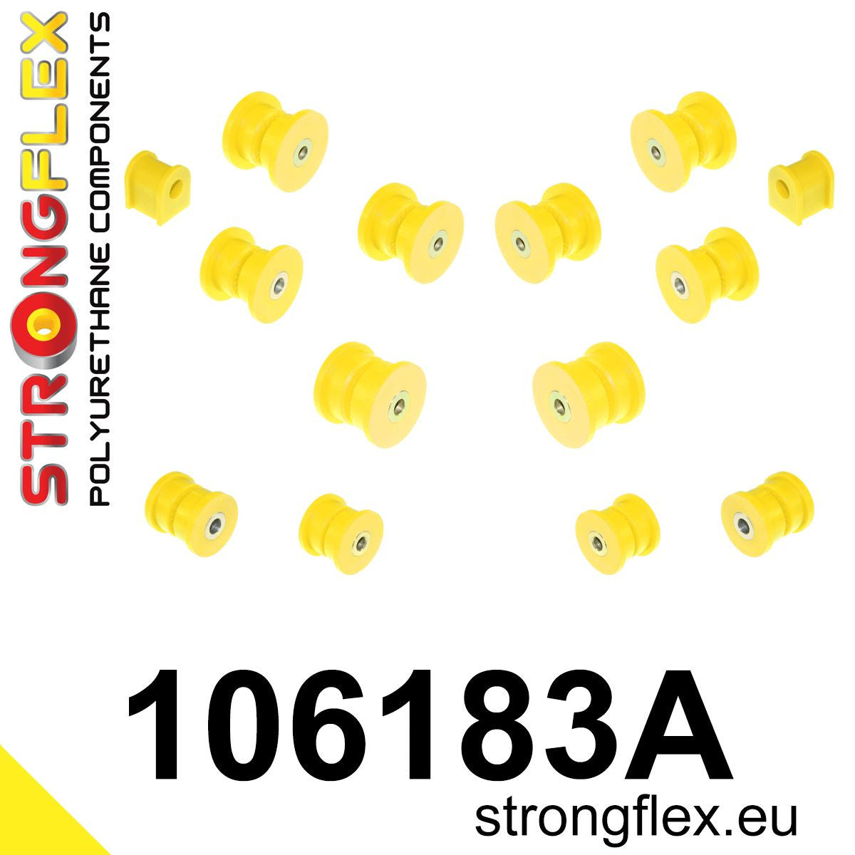 106183A: Kit de silentblocks de suspensión trasera SPORT