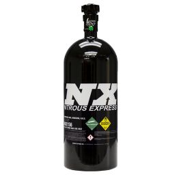 4.5kg (10Lb) Black Bottle W/ Lightning 500 Valve 6.89 Dia. X 20.19 Tall AN6 Nitrous Express NX11100B-6
