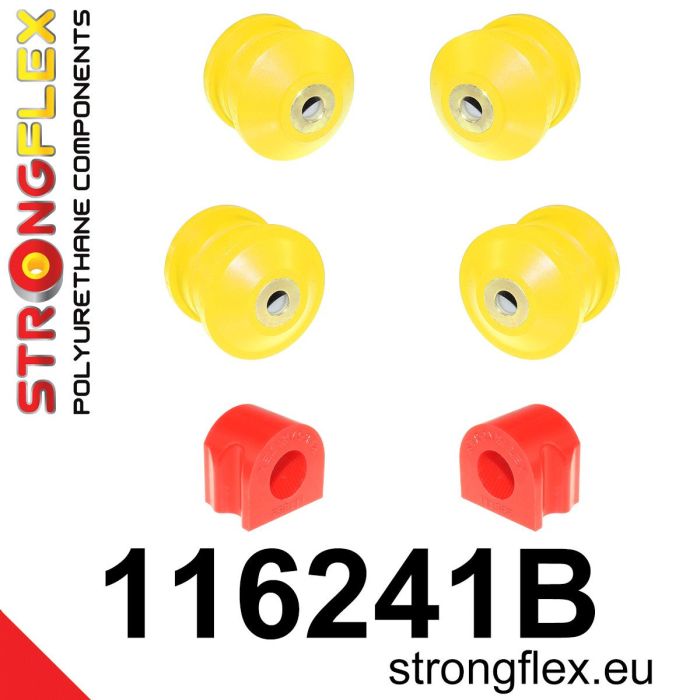 116241B: Front suspension bushing kit