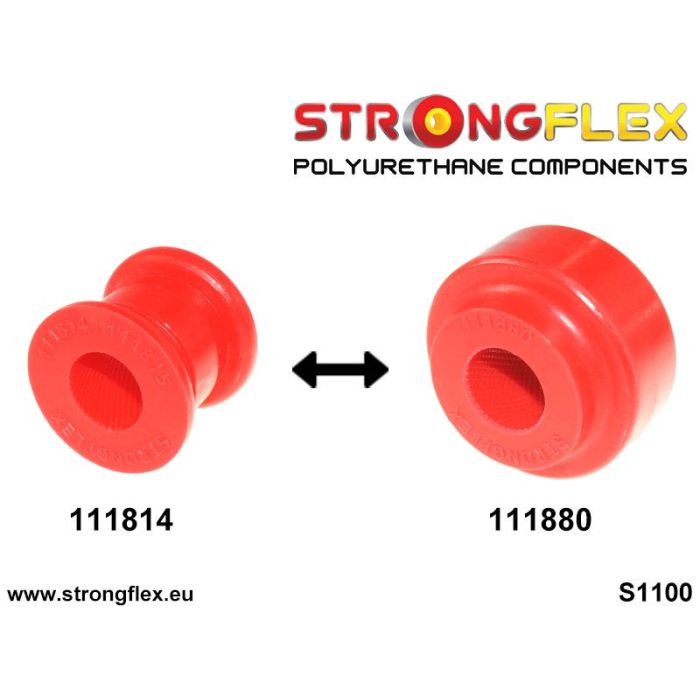116243B: Complete suspension bushing kit