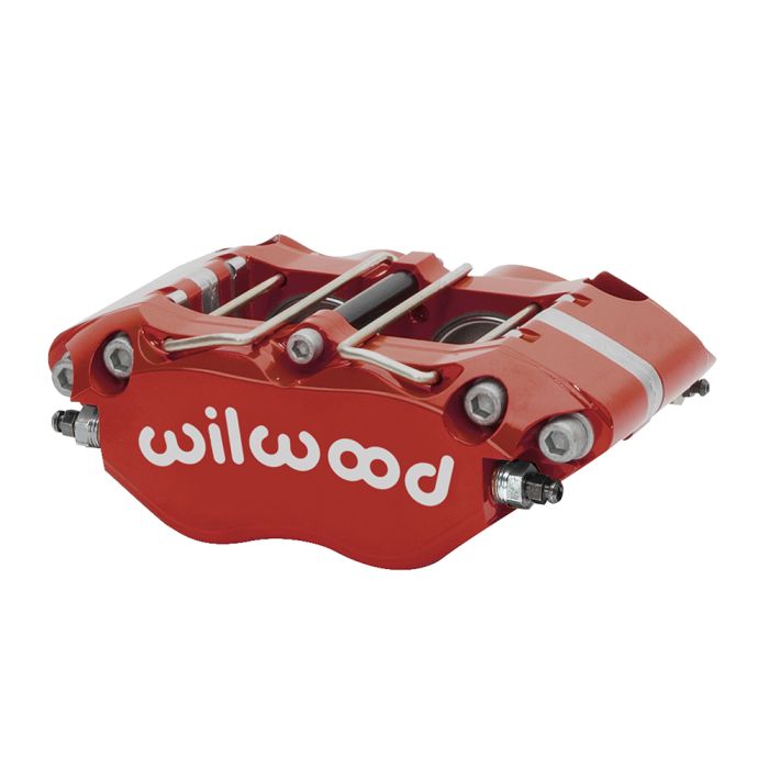 Wilwood 120-17192 Dynapro Narrow 4-Piston Universal Radial Brake Caliper, Red.