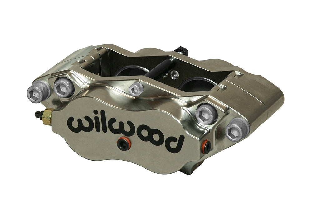 Pinza de freno Wilwood 120-13405 Billet Narrow Dynalite universal montaje radial 4 pistones níquel