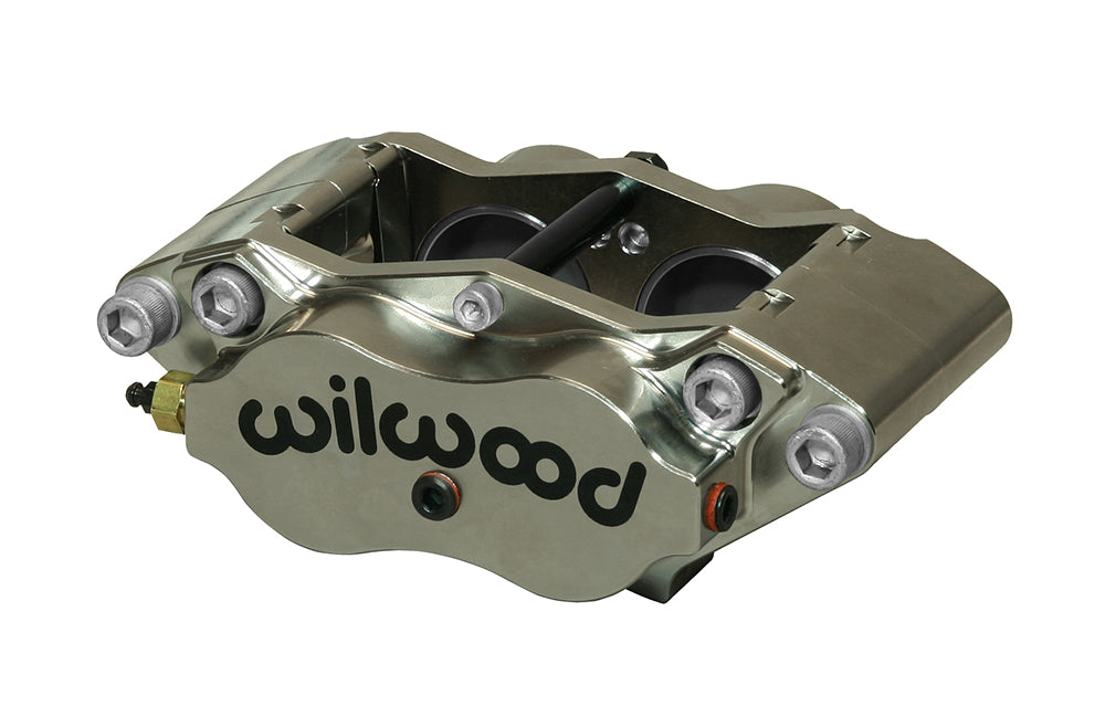 Pinza de freno Wilwood 120-13406 Billet Narrow Dynalite universal montaje radial 4 pistones níquel