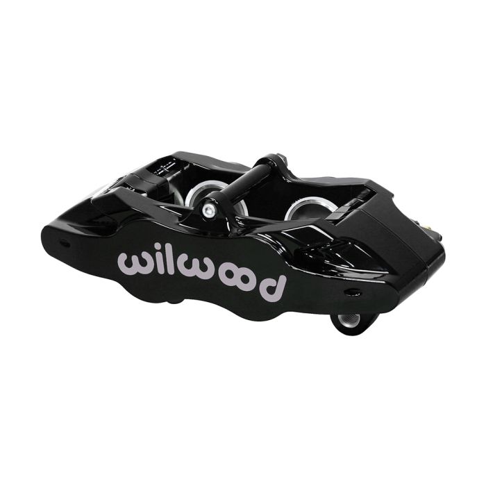 Pinza de freno Wilwood 120-13915 SLC56 universal con montaje en espárrago, 4 pistones, color negro.