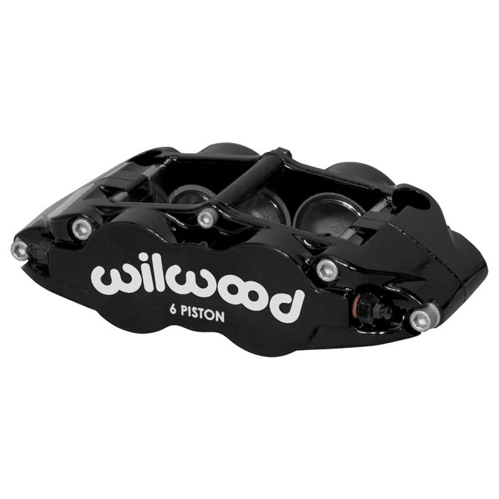 Wilwood 120-14437 FNSL6R - Junta antipolvo para pinza de freno de montaje radial izquierda, 6 pistones, color negro