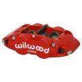 Wilwood 120-14489 FNSL6R - Junta antipolvo para pinza de freno radial derecha de 6 pistones, color rojo