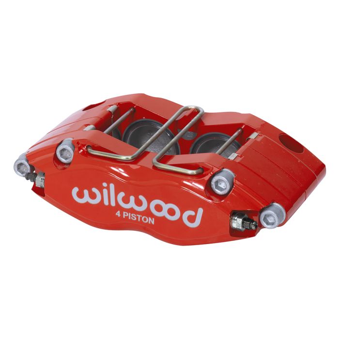 Wilwood 120-14709 Dynapro DS 4-piston Universal Radial Brake Caliper, Red.