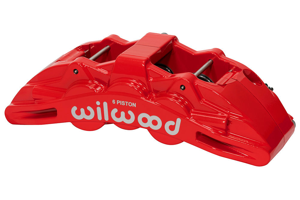 Pinza de freno izquierda Wilwood 120-14862 SX6R Radial Mount 6 pistones