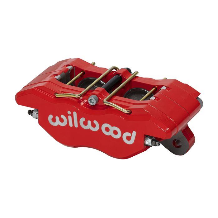 Wilwood 120-15374 Dynapro Narrow Universal Lug Mount 4 Piston Caliper, Red.