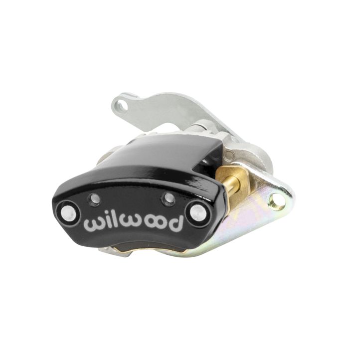 Wilwood 120-15485 MC4 mechanical floating mount brake caliper, left, 1 piston, black.