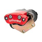 Pinza de freno de estacionamiento eléctrico Wilwood 120-15687 de montaje flotante, derecha, 1 pistón, color rojo.