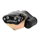 Pinza de freno de estacionamiento eléctrico Wilwood 120-15688 de montaje flotante, izquierda, 1 pistón, color negro.