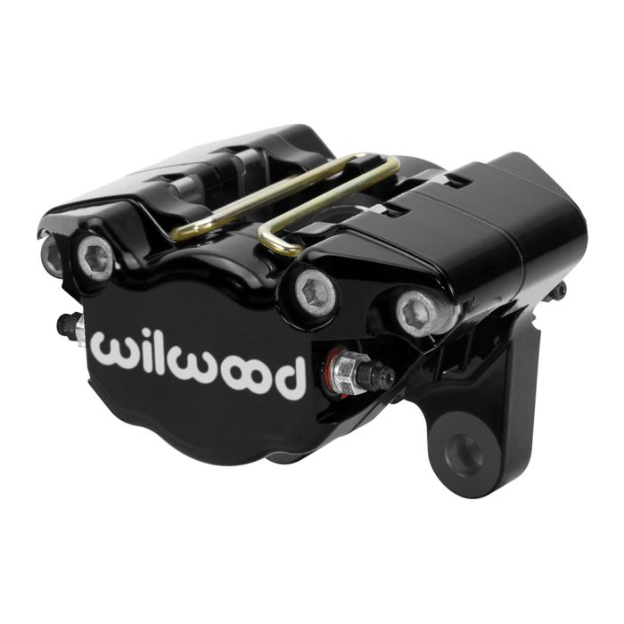 Pinza de freno Wilwood 120-16070 Dynapro Single para VW, universal, con montaje en orejetas, 2 pistones, color negro.