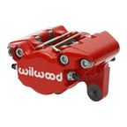 Pinza de freno Wilwood 120-16070 Dynapro Single para VW, universal, con montaje en orejetas, 2 pistones, color rojo.