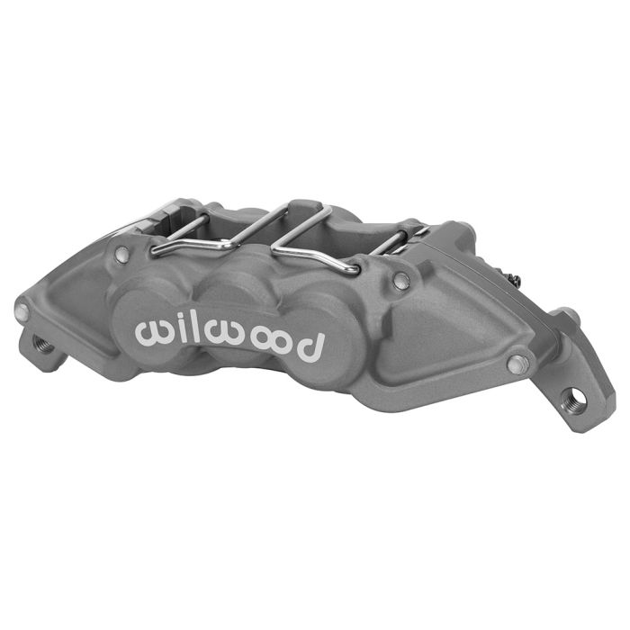 Pinza de freno Wilwood 120-16571 UTV4 de montaje universal con soporte de orejetas, 4 pistones