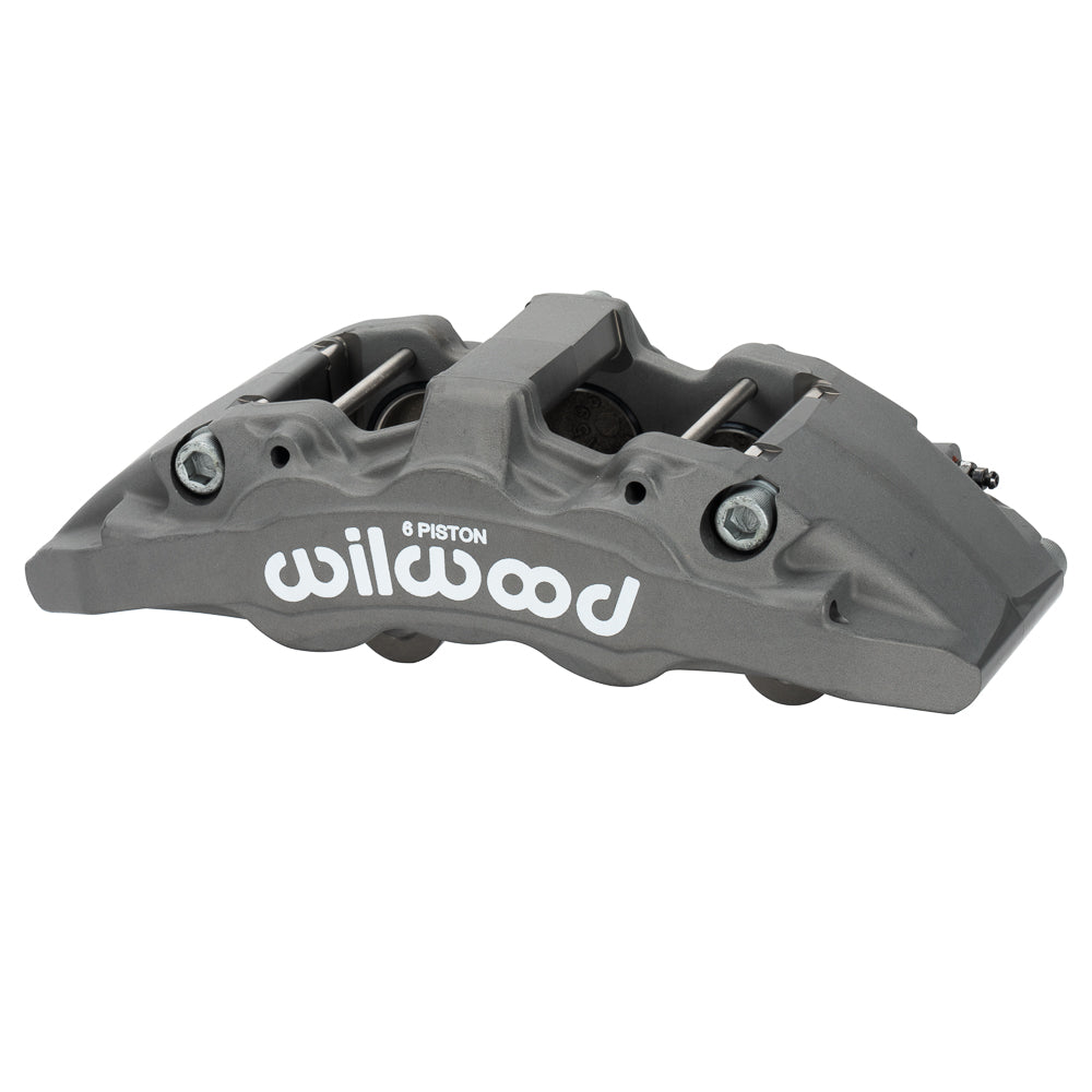 Pinza de freno Wilwood 120-16825 AeroDM con montaje en orejetas, derecha, 6 pistones