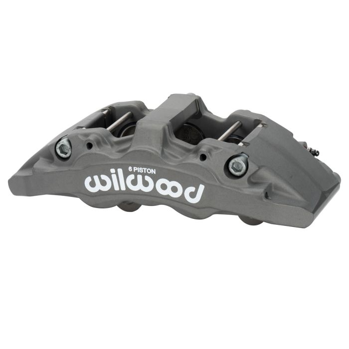 Pinza de freno Wilwood 120-16969 AeroDM con montaje en orejetas, derecha, 6 pistones