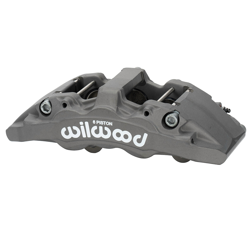 Pinza de freno Wilwood 120-17458 AeroDM con montaje en orejetas, derecha, 6 pistones
