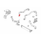 FMIC.EU Silicone Intercooler Hose for OPEL MOVANO B RENAULT MASTER III 2.3D 144605995R