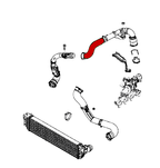 Manguito de silicona de intercooler FMIC.EU para OPEL MOVANO B RENAULT MASTER III 2.3D 144603389R
