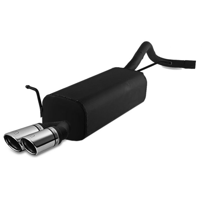 Sports muffler for SEAT Ibiza type 6L FR 2002-2008 HATCHBACK