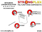126141A: Kit completo de silentblocks de suspensión SPORT