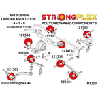 126141B: Complete suspension bushing kit