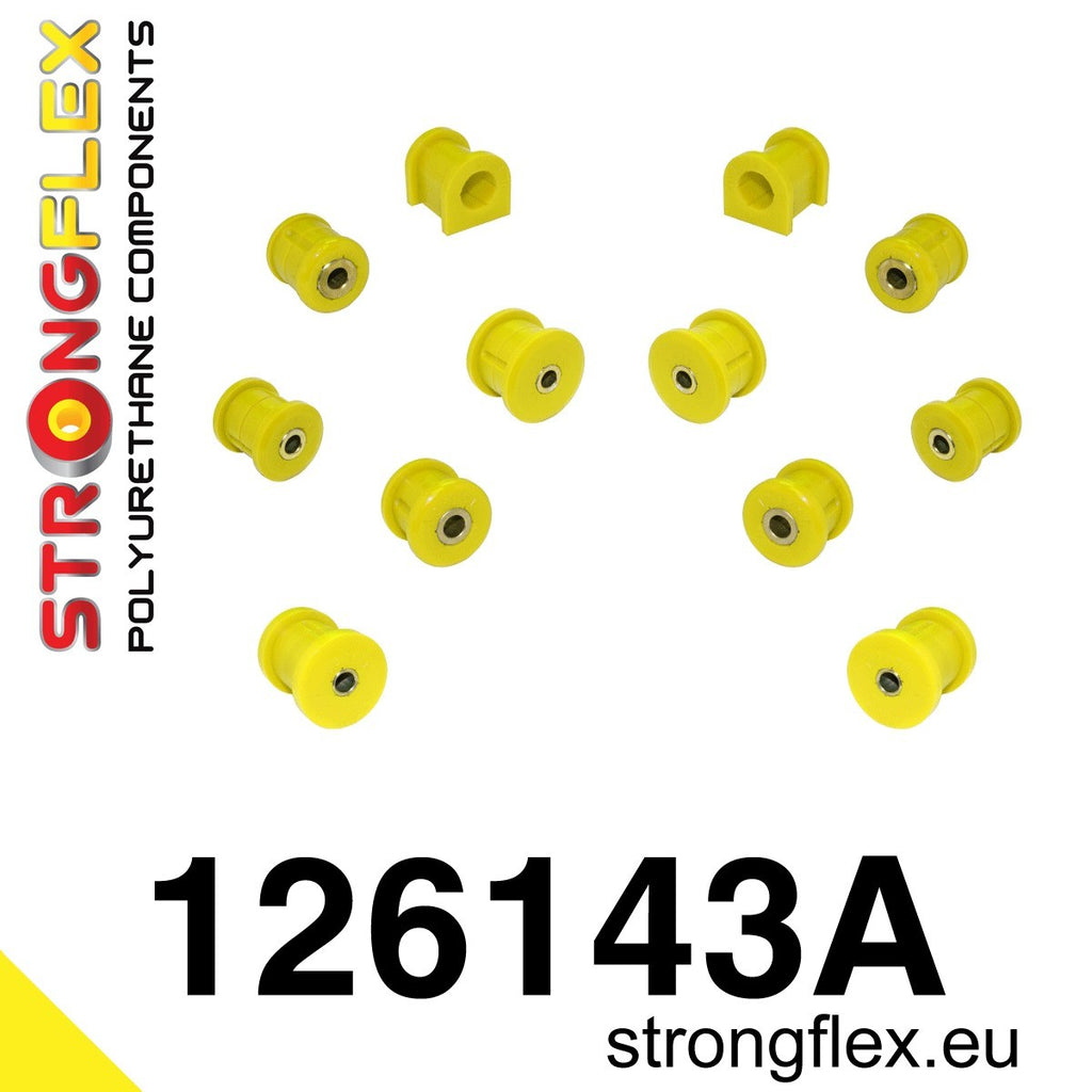 126143A: Kit de silentblocks de suspensión trasera SPORT
