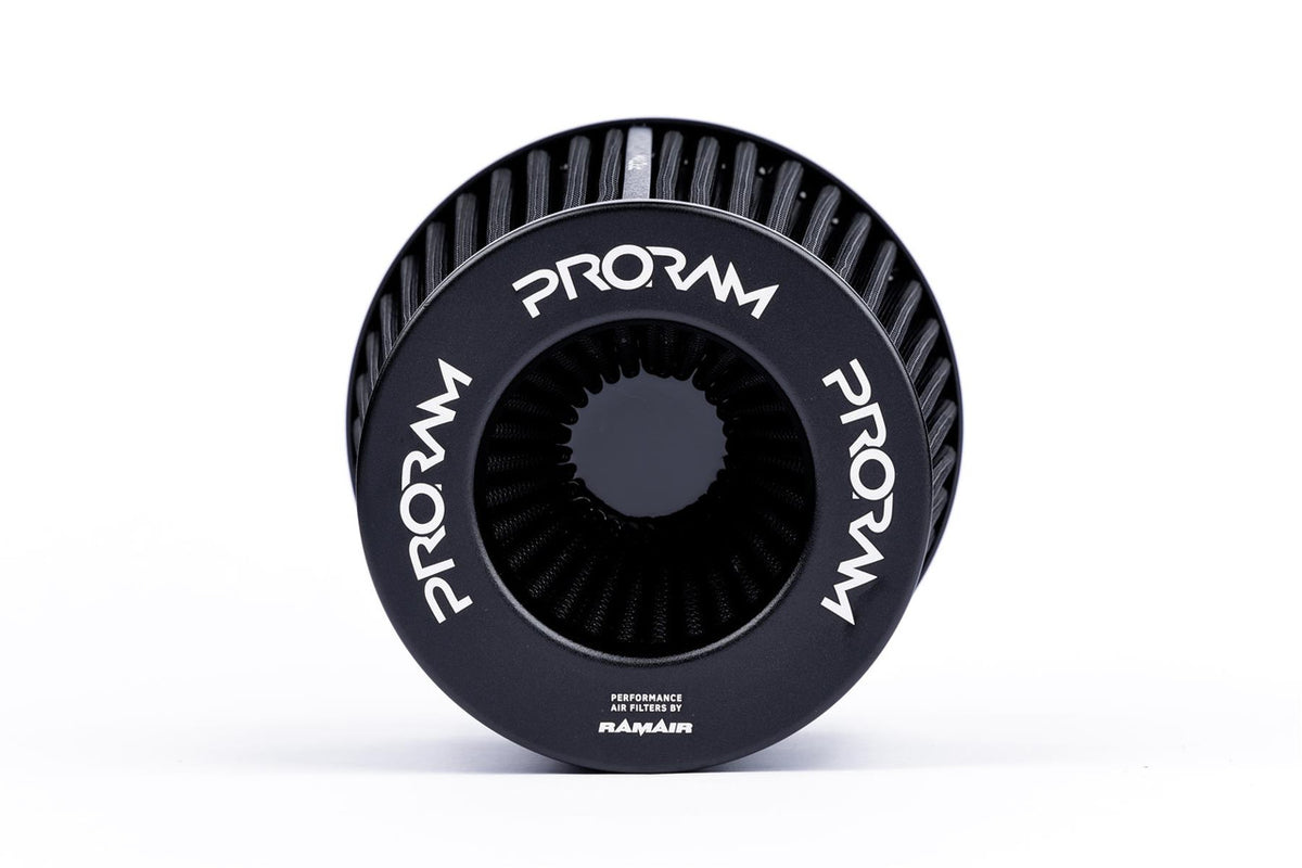 Filtro de aire Proram universal multi fit plisado con cuello de aluminio de 63 mm