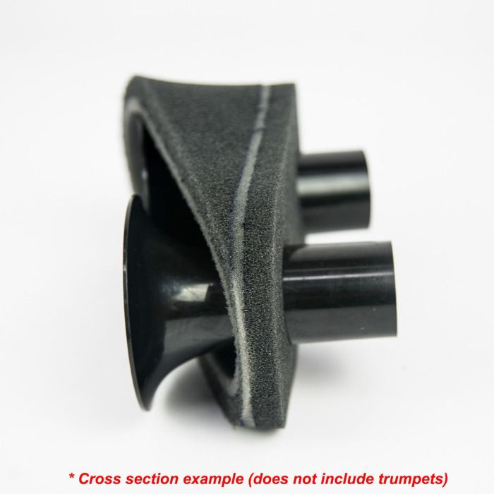 2 Ramair MS-010 Dual Intake Motorcycle Carburetor Sock Air Filters