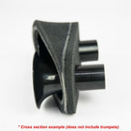 2 Ramair MS-010 Dual Intake Motorcycle Carburetor Sock Air Filters