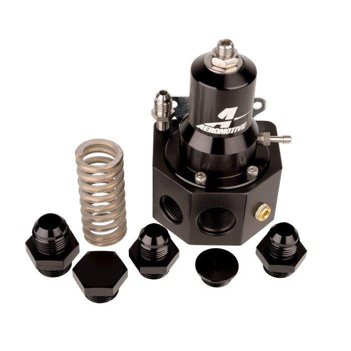 Aeromotive 13110 EFI Pro-Series Boost Reference Fuel Pressure Regulator (includes fittings and O-rings)