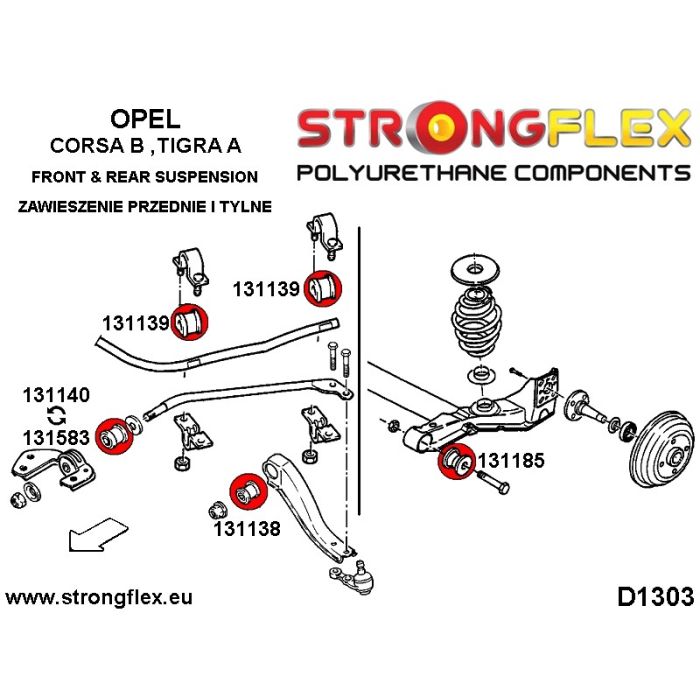 131139B: Torque Rod Bushing