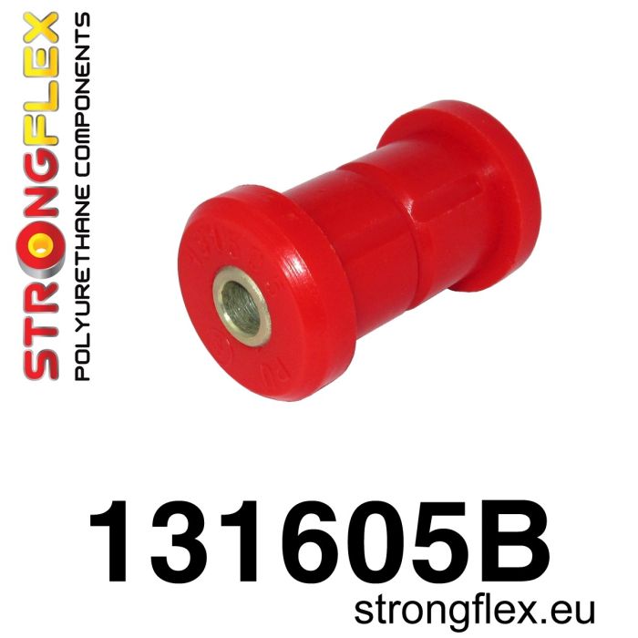 131605B: Rear center tie rod support and rear tie rod to axle bushings
