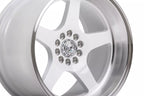 59°North Wheels D-004 9,75x18" ET-5 5x114,3/5x120 White/polished