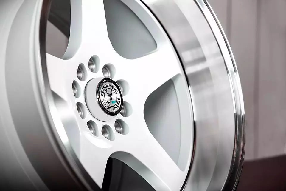 59°North Wheels D-004 9,75x18" ET-5 5x114,3/5x120 White/polished