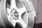 59°North Wheels D-004 9,75x18" ET-5 5x114,3/5x120 White/polished