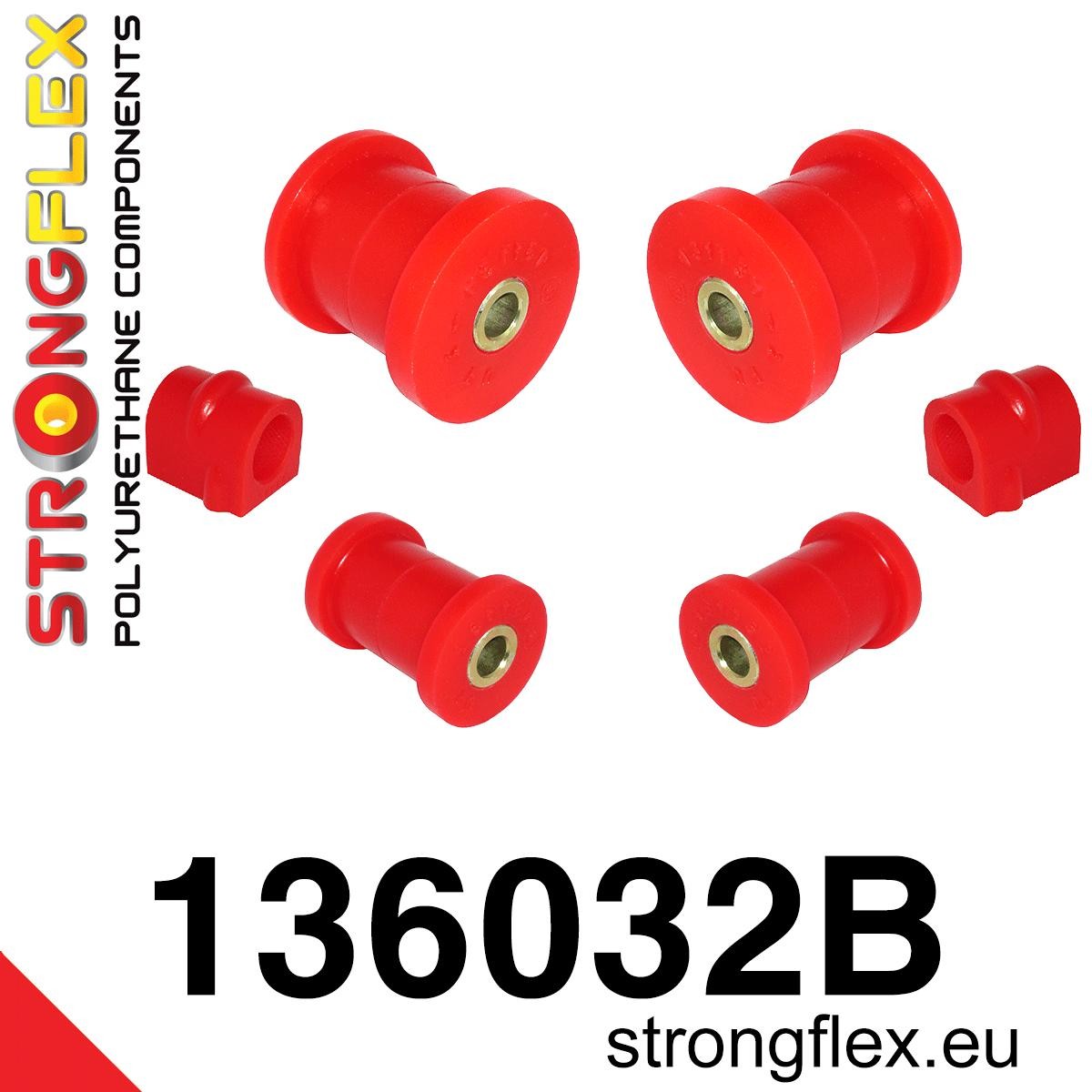 136032B: Kit de silentblocks de suspensión delantera