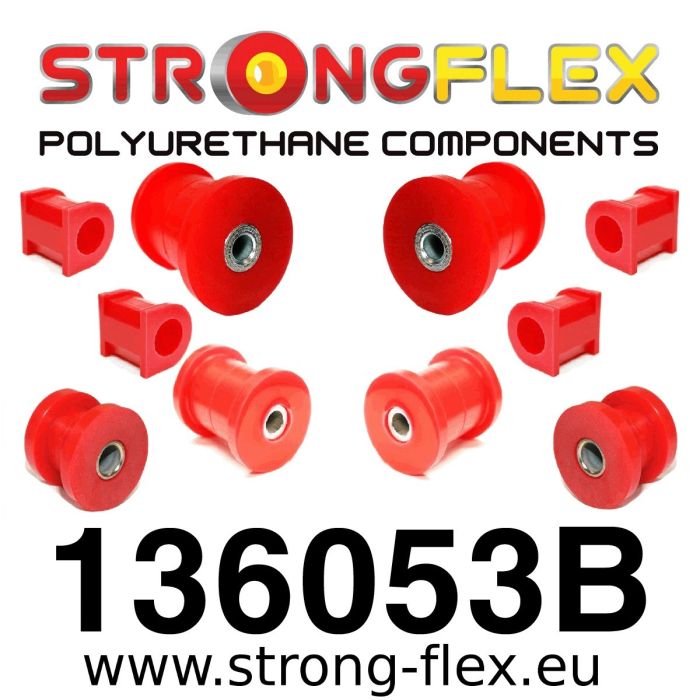 136053B: Complete front and rear suspension bushing kit