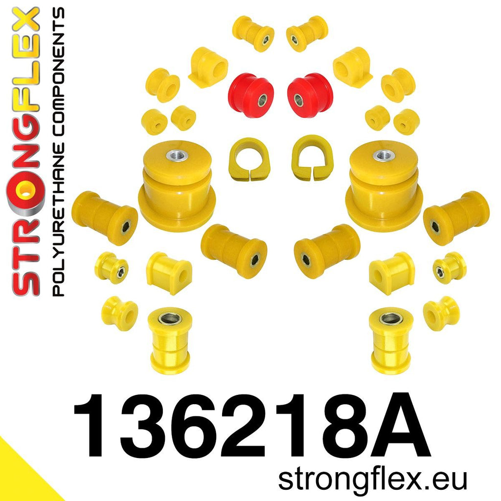 136218A: Kit completo de silentblocks de suspensión SPORT