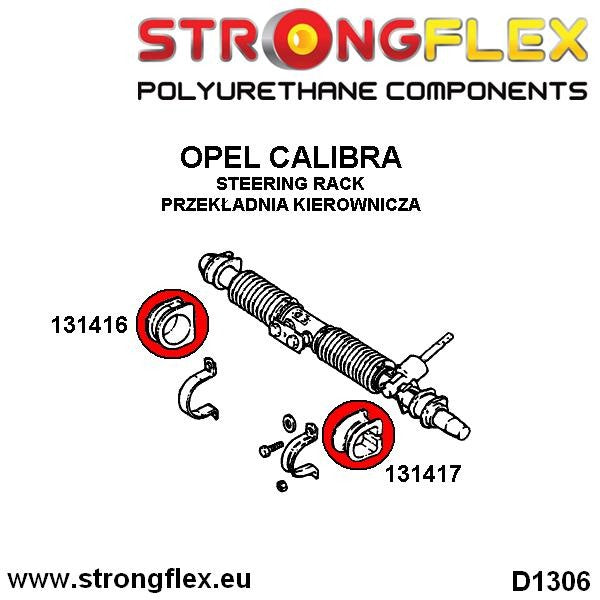 136218A: Kit completo de silentblocks de suspensión SPORT