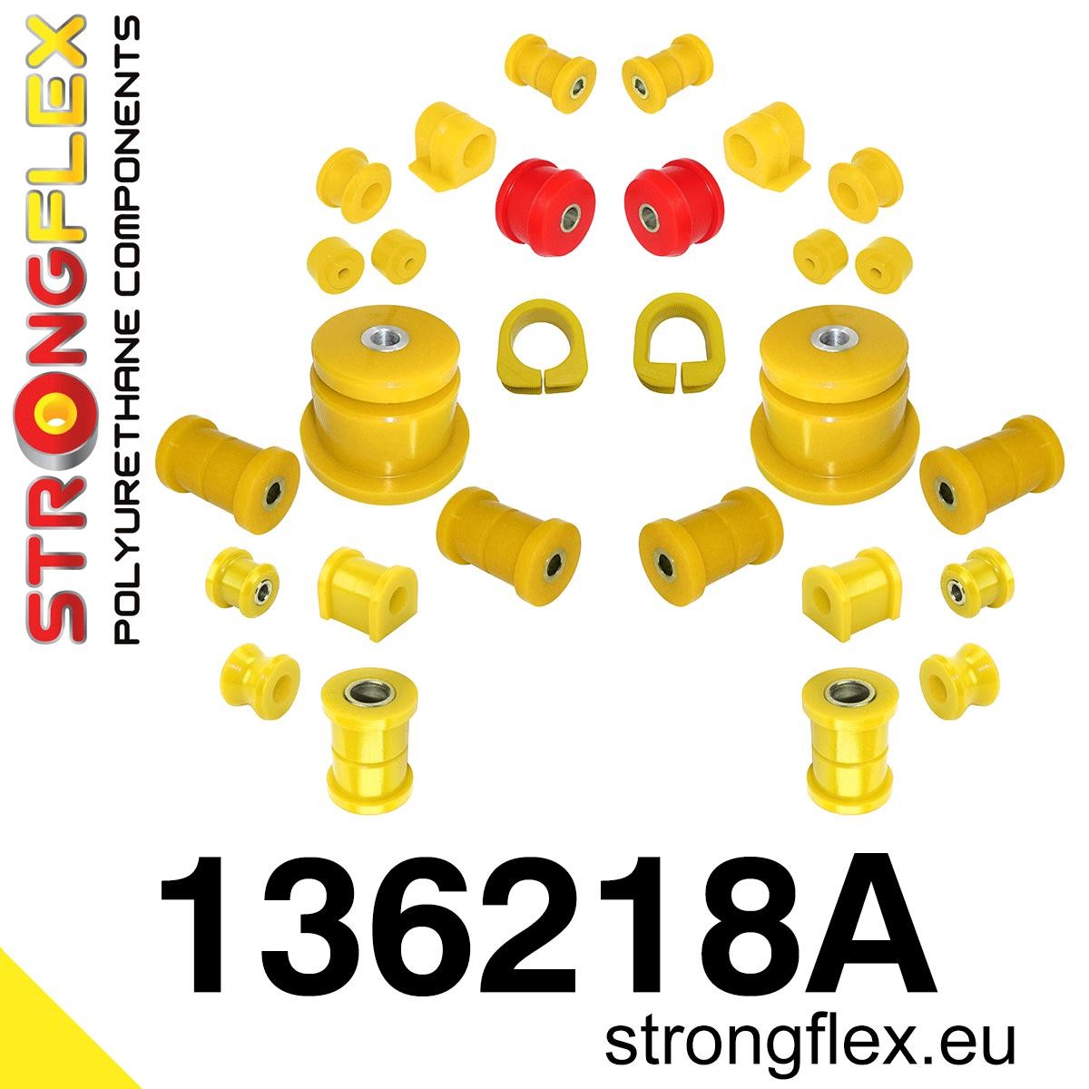 136218A: Kit completo de silentblocks de suspensión SPORT