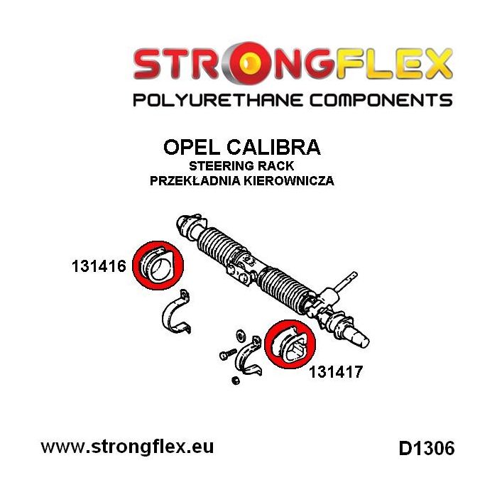 136218B: Full suspension bushing kit