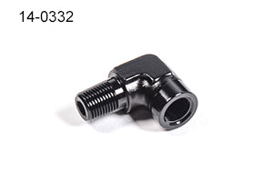 Radium Engineering, conector macho a hembra de 1/8 NPT a 90°.