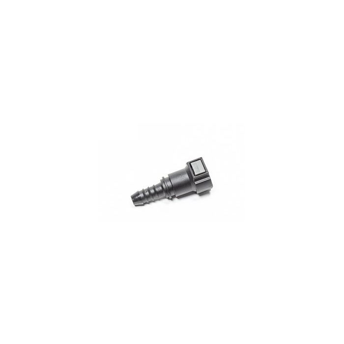 Radium Engineering, 3/8 inch SAE female to 3/8 inch barb fitting.