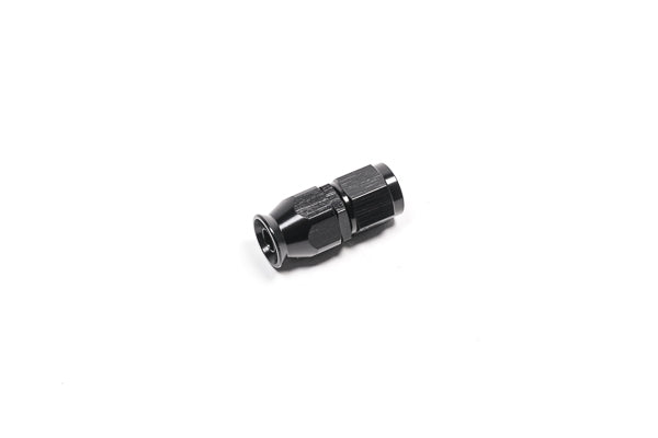 Extremo de manguera AN6 recto de PTFE negro Radium Engineering