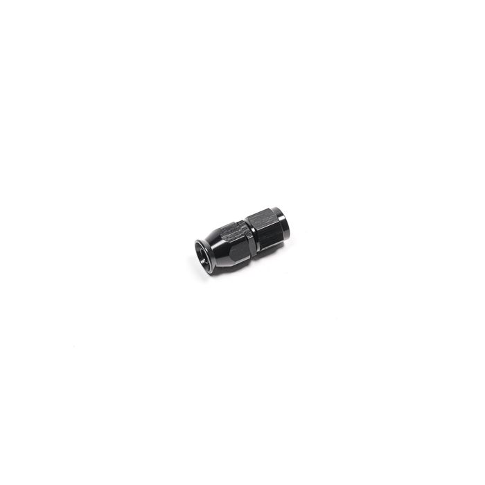 Radium Engineering AN6 PTFE Straight Hose End - Black