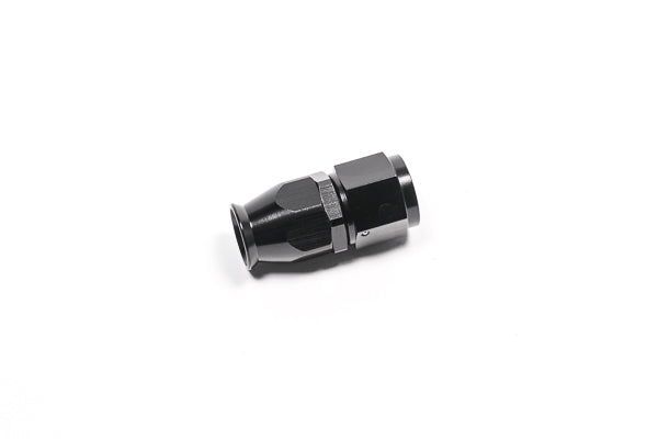 Extremo de manguera AN8 recto de PTFE negro Radium Engineering